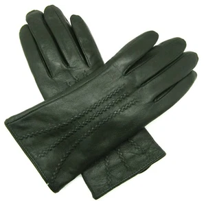Ladies Womens Premium Quality Real Super Soft Leather Gloves Lined Winter Warm - Picture 1 of 200