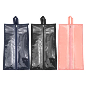 Schuhsack 3Pack Aufbewahrungstasche mit Reißverschluss Schwarz Marineblau - Bild 1 von 7