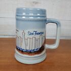 Vintage Kossinger KG 8306 Schierlinger Glazed Mug San Francisco Cup stein blue