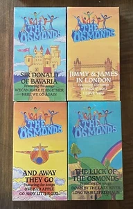 4 The Osmonds VHS Animated, Sir Donald Bavaria, London, Luck, Away - Imagen 1 de 2
