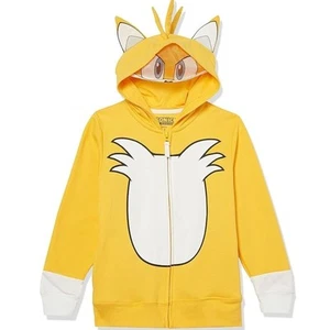 Boys Sonic The Hedgehog Shadow,Tails and Knuckles Cosplay Zip Up Fleece... - Picture 1 of 25