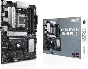 ASUS Prime B650-Plus AMD AM5 Ryzen Motherboard, DDR5, PCIe 5.0 M.2, 2.5Gb LAN - Bild 1 von 3