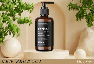 Suero de retinol + niacinamida y vitamina C - antienvejecimiento, iluminador, 8 oz - Imagen 1 de 6
