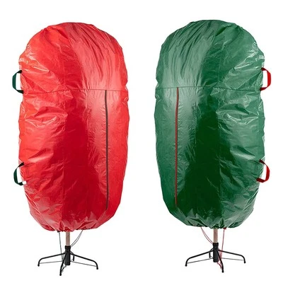 User friendly Upright Christmas Tree Storage Bag Accommodates 7 ft Tall Trees - Image 1 of 4