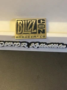 BlizzCon 2015 Exclusive Collectible Logo Lapel Pin - RARE - Bild 1 von 1