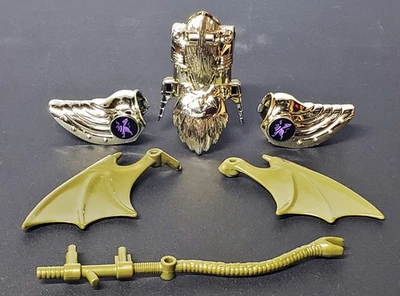 TMNT Vintage 1995 Metal Mutants Donatello Repuesto Armadura, Alas y Serpiente Bo Foto 1 de 4