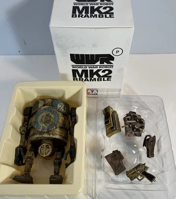 Ashley Wood WWRp Bramble MK2 Euro Defense 1/12 3A Vinyl Robot Rare 6-Pack Loose - Image 1 of 4