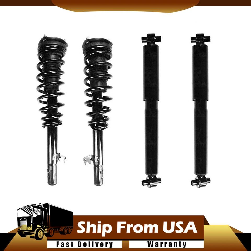 Amortiguadores delanteros y traseros cargados completos FCS para Mercury Milan 2006-2009 Foto 1 de 4