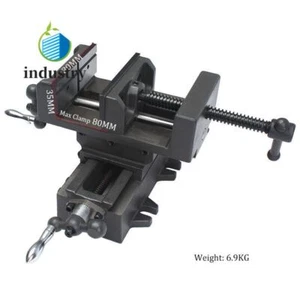 Drill Press X-Y Compound Vise Cross Slide Milling Vice Tool 2 Way 3-Inch - Picture 1 of 15