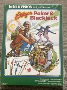 Las Vegas Poker and Blackjack (Intellivision, 1979) New Sealed - Picture 1 of 3
