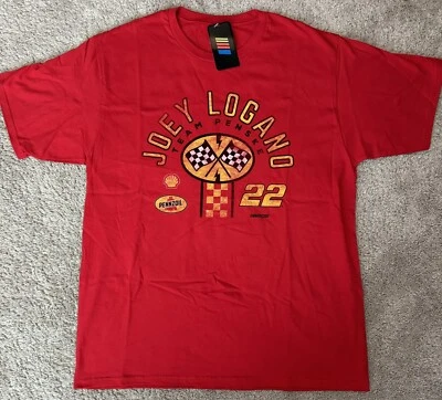 Camiseta Joey Logano Estilo Vintage - ROJA - TALLA: 3XL - NUEVA CON ETIQUETA Foto 1 de 3