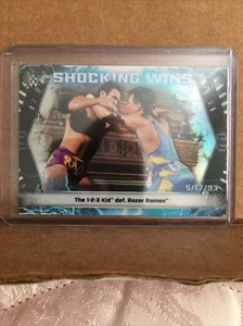 The 1-2-3 Kid 2020 Topps Chrome WWE Shocking Wins Vs Razor Ramon SW-2🎥 - Picture 1 of 2