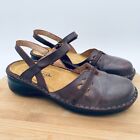 Naot Mary Jane Shoes Womens 6 37 Brown Leather Comfort Flats Sandals