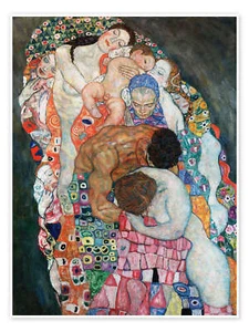 Poster Das Leben (Detail) - Gustav Klimt - Bild 1 von 7