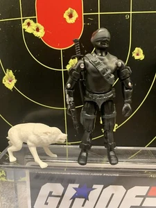 GI JOE COBRA Black Major 1985 Style V2 Snake Eyes With Timber Lot Newest Release - Picture 1 of 12