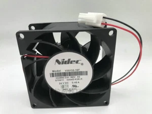 NIDEC V35132-16F 8038 DC24V 0.45A 8CM large air volume inverter cooling fan - Picture 1 of 3
