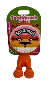 Savannah Toothbrush Holder & Suction Cup for kids by John Hinde Happy Smiles - Picture 1 of 2