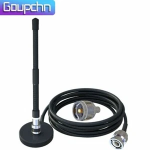 CB Antenna 27MHz Soft Whip with Magnetic Base RG58 BNC Extension Cable PL259 - Picture 1 of 12