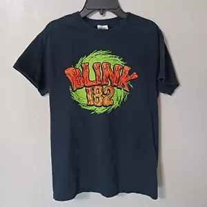 Camisa Blink 182 Adulto Pequeña Negra Camiseta Punk Rock Banda Gira Gildan Etiqueta Talla S - Imagen 1 de 7