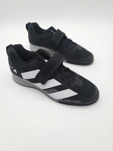 Adidas Adipower Levantamiento de Pesas 3 Negro Blanco Gris Para Hombre Talla 12.5 - Imagen 1 de 7