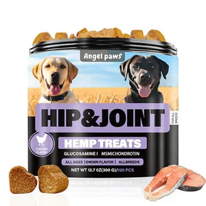 DOG Joint & Hip Supplement SUPPORT JOINT MOBILITY STRENGTH Dog Chews Treats Food - Picture 1 of 12
