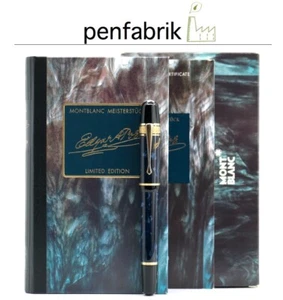 PLUMA ESTILOGRÁFICA MONTBLANC Writers Edition Edgar Allen Poe fountain pen 28650 NUEVO - Imagen 1 de 5