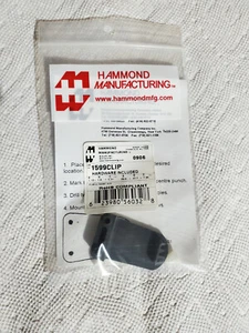 Hammond Manufacturing 1599CLIP clip da cintura/tasca - Foto 1 di 2