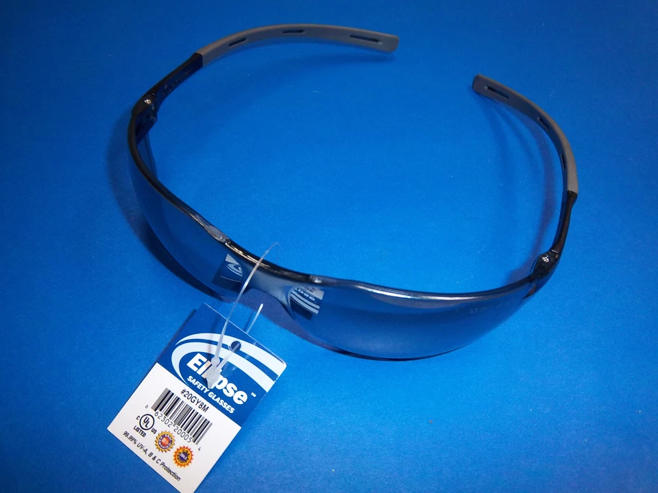 1 对 Gateway 视差灰色安全眼镜太阳镜已装饰 20GY8M 12 — 第 1/1 张图片