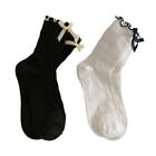 Solid Color Socks Sweet Cute Girl College Style Student Calf Socks Cosplay
