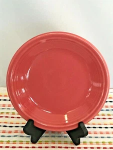 Fiestaware Flamingo Salad Plate Fiesta Retired Pink 7 1/4 inch Small Plate - Bild 1 von 6
