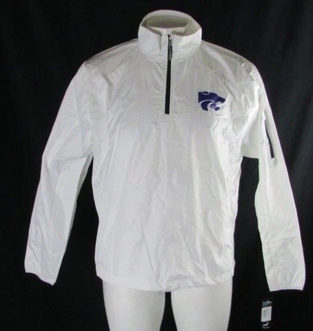 Kansas State Wildcats Men M, L, XL, 2XL Gen-2 1/4 Zip Lightweight Jacket Flawed Cover