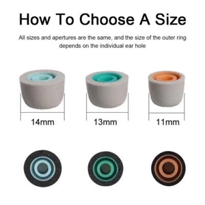 Memory Foam Eartips for Sony WF~1000XM5 Earplugs Ear Cushion Replacements NEU~ - Picture 1 of 12