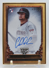 GABRIEL MORENO 2023 Topps Chrome Gilded Gallery of Gold Rookie Auto /50 #GOG-GM