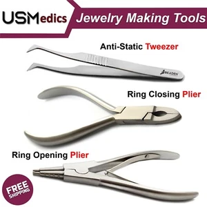 Jewelry Making Kit Body Art & Repair Beading Maintenance Instruments Set BEADEN® - Picture 1 of 5
