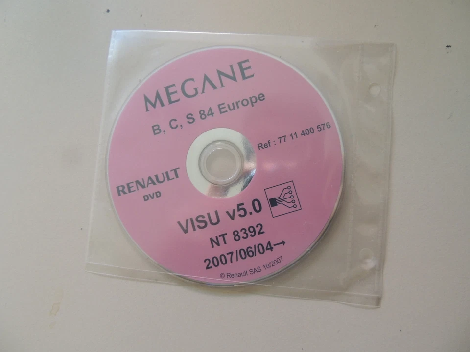 Renault MEGANE B C S 84 ab 04.06.2007 Werkstatthandbuch Elektrik Schaltpläne - Bild 1 von 1