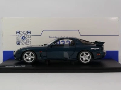 Solido Mazda RX7 Type RS FDRS montego blue mica 1994 1/18 S1810601 - Immagine 1 di 4