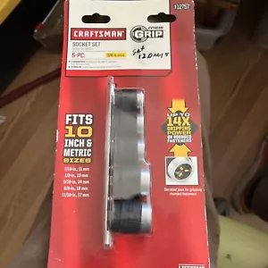 NEW CRAFTSMAN SOCKET SET EXTREME GRIP 5PC 912757(tdy0015) - Picture 1 of 3