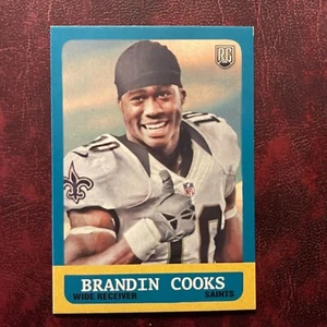 2014 Topps Set BRANDIN COOKS ROOKIE 1963 mini PARALLEL #324 NEW ORLEANS SAINTS - Picture 1 of 1