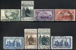 Regno d'Italia 1926 San Francesco S139 n. 192/199 usati (m2591) - Imagen 1 de 2