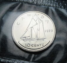Canada 1979 10-cent Bluenose NBU (Proof-Like) Sealed in original cellophane