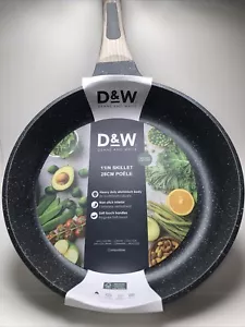 D&W Deane & White 11” Skillet Non-Stick Quality Cookware 2” Deep Gray New - Picture 1 of 7