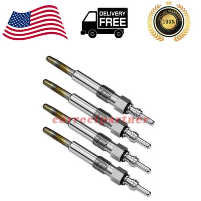 Set Of 4 Coil Glow Plugs For 1997-2004 Volkswagen Jetta 1.9L Volkswagen Passat - Imagem 1 de 4