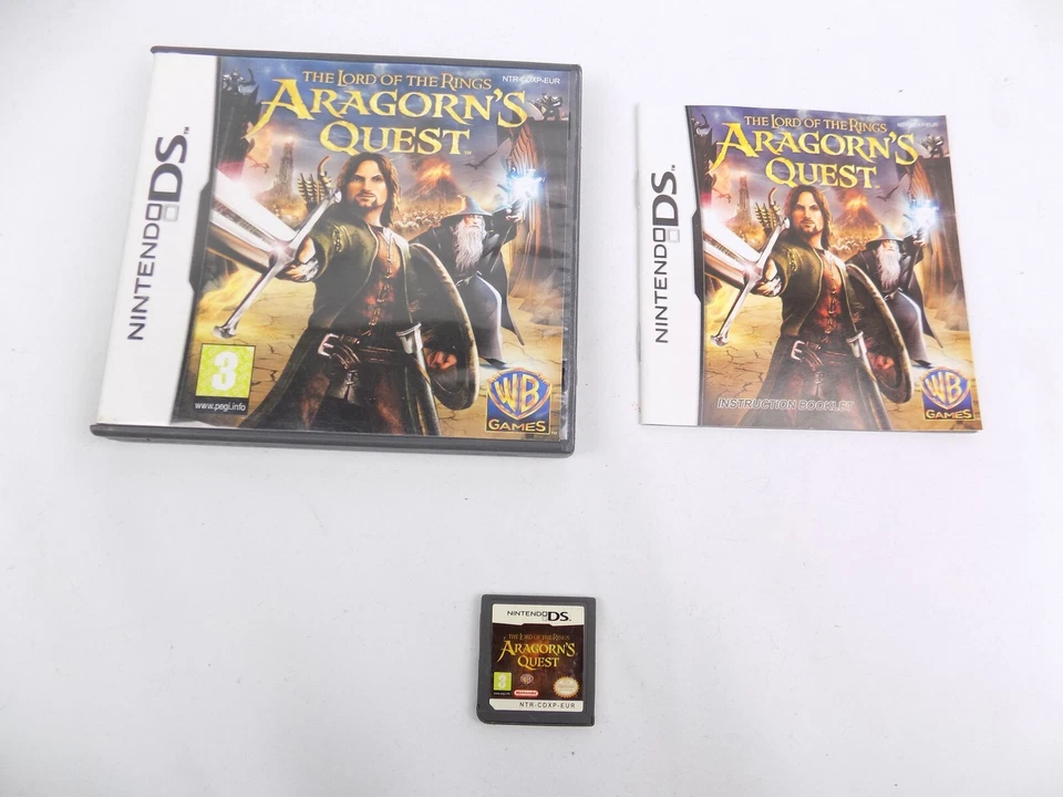 Como Nuevo Nintendo DS / 2DS / 3DS El Señor de los Anillos Aragorn's Quest Foto 1 de 1