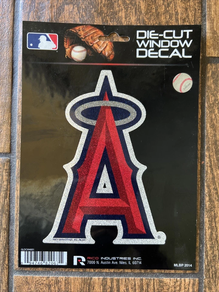Los Angeles Angels MLB BASEBALL  Die Cut DECAL / WINDOW STICKER - Image 1 of 1