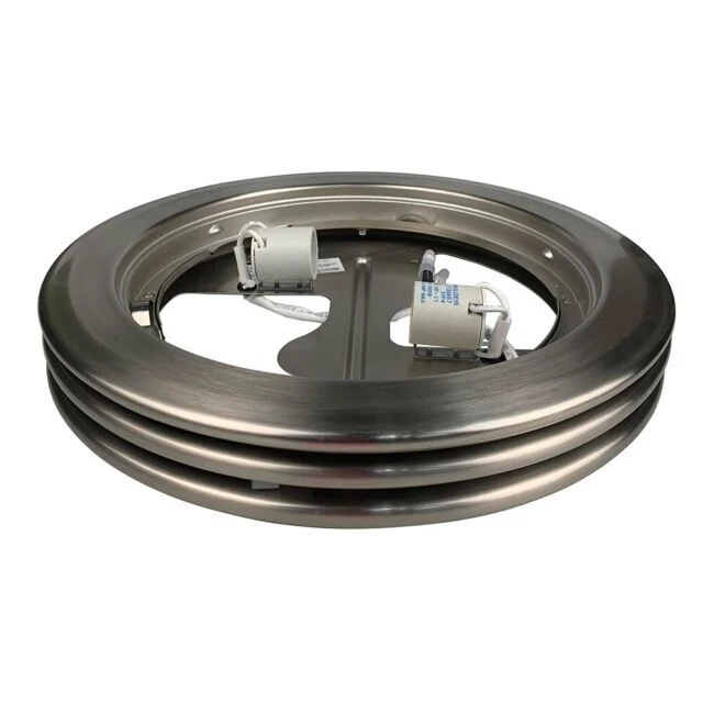 Hunter Saturn Decorative Bath Fan - Brushed Nickel (90053)