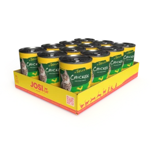 JosiCat Chicken in Jelly (12 x 400 g) | Nassfutter Gelee mit Huhn | getreidefrei - Bild 1 von 1