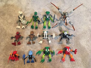 Lego Bionicle lot 12 sets Toa Mata Nuva Bohrok Matoran Turaga Gukko & MORE