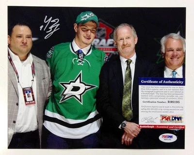 VALERI NICHUSHKIN SIGNED DALLAS STARS 8X10 PHOTO PSA/DNA ROOKIEGRAPH COA - Image 1 of 2
