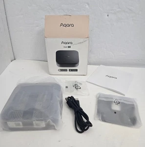 Aqara Smart Hub M3 Bluetooth Zigbee Home Automation Matter Controller Black - Picture 1 of 15