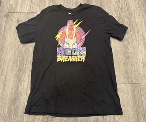Bron Breakker WWE Shirt Black XL Wrestling wwf wcw aew ecw nwa NUOVO - Foto 1 di 6